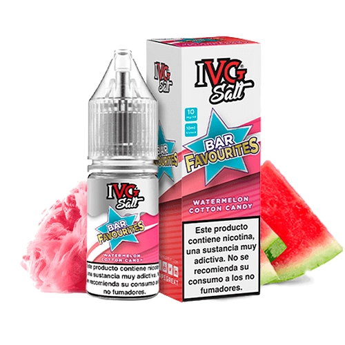 IVG Favourite Bar Salts Watermelon Cotton Candy 10ml