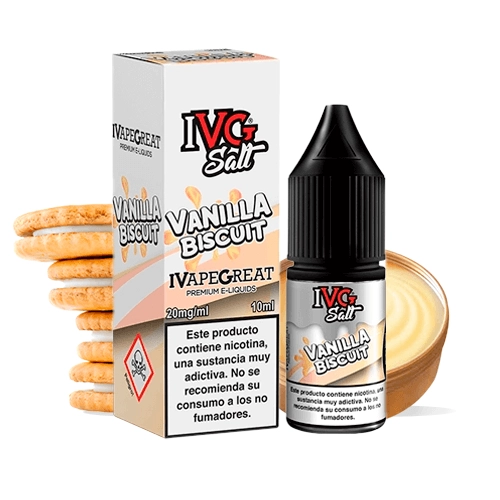 IVG Salts Vanilla Biscuit 10ml
