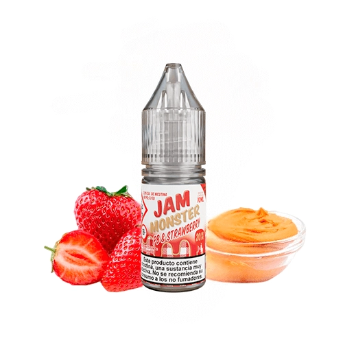 Jam Monster PB Strawberry Jam Salt 20mg