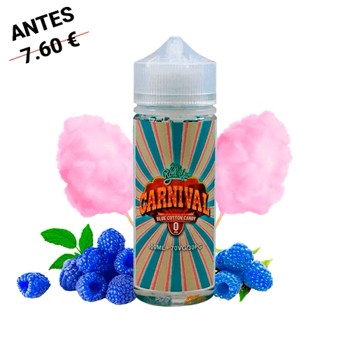 Juice Roll Upz Carnival Blue Cotton Candy 100ml