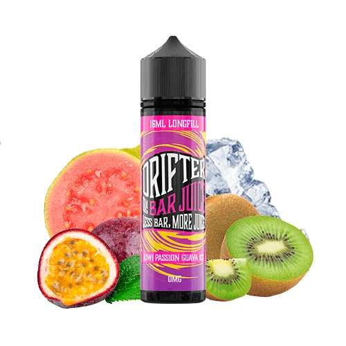 Juice Sauz Drifter Bar Kiwi Passion Guava Ice 16ml Longfill