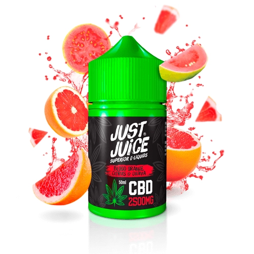 Just Juice CBD E-liquid Blood Orange Citrus Guava 50ml