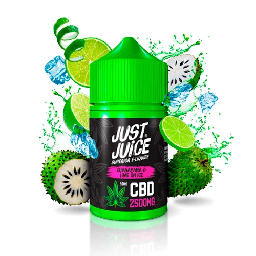 Just Juice CBD E-liquid Guanabana Lime On Ice 50ml