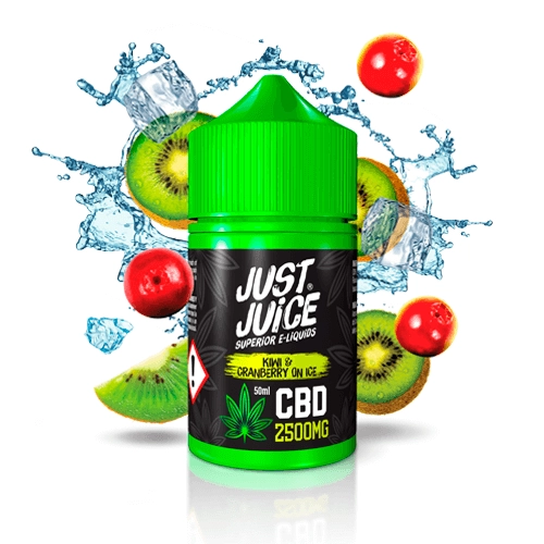 Just Juice CBD E-liquid Kiwi Cranberry On Ice 50ml