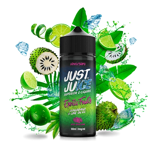 Just Juice Exotic Fruits Guanabana Lime Ice 100ml