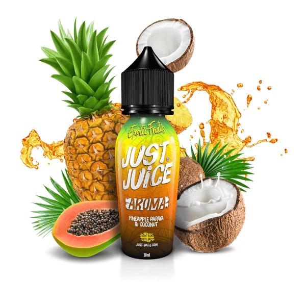 Just Juice Exotic Fruits Papaya Pineapple Coconut 20ml (Longfill)