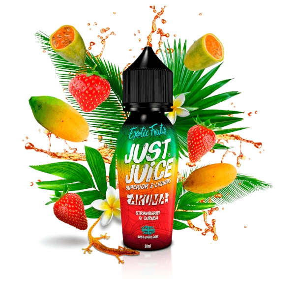 Just Juice Exotic Strawberry and Curuba 20ml (Longfill)