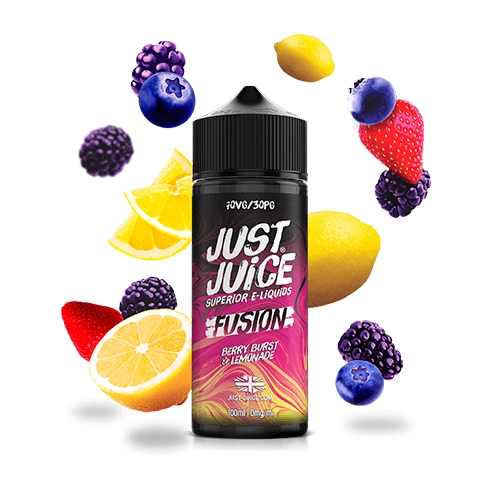 Just Juice Fusion Berry Burst and Lemonade 100ml