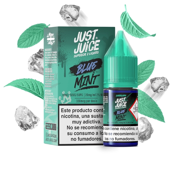 Just Juice Mint Range Salts Blue 10ml