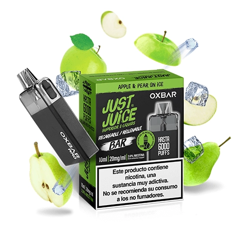 Just Juice Oxbar Refillable Pod Apple & Pear On Ice