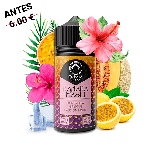 Kanaka Maoli Honeydew Hibiscus Passionfruit 100ml