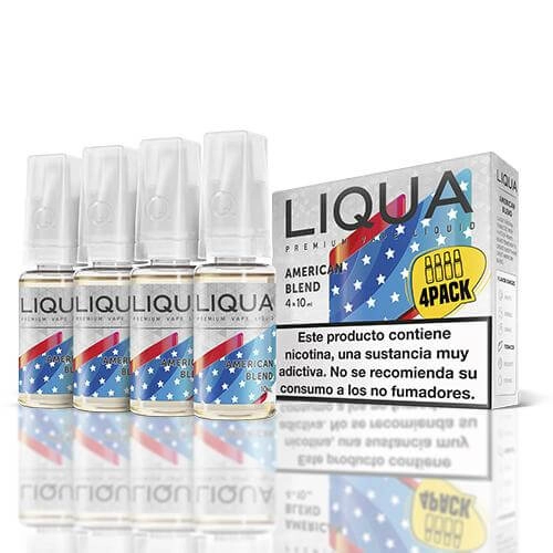 Liqua American Blend 10ml (Pack 4) (Venta Unitaria)