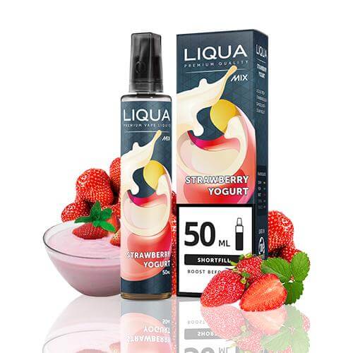 Liqua Mix Strawberry Yogurt 50ml (Shortfill)