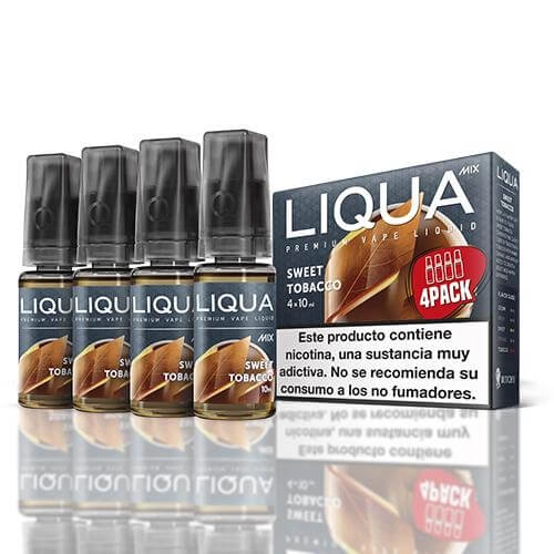 Liqua Mix Sweet Tobacco 10ml (Pack 4) (Venta Unitaria)