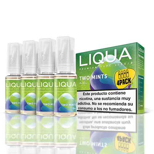 Liqua Two Mints 10ml (Pack 4) (Venta Unitaria)