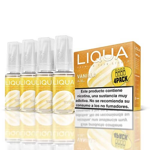 Liqua Vanilla 10ml (Pack 4) (Venta Unitaria)