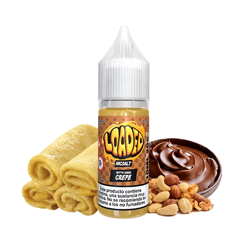 Loaded Salts Nutty Choco Crepe 10ml