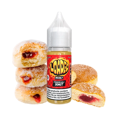 Loaded Salts Strawberry Jelly Donut 10ml