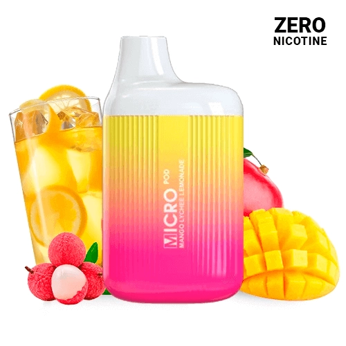 Micro Pod Disposable Mango Lychee Lemonade ZERO NICOTINE