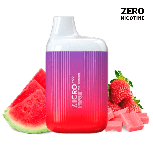 Micro Pod Disposable Strawberry Watermelon Bubblegum ZERO NICOTINE