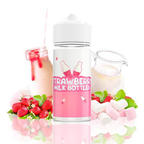 Milk Bottles Strawberry 100ml