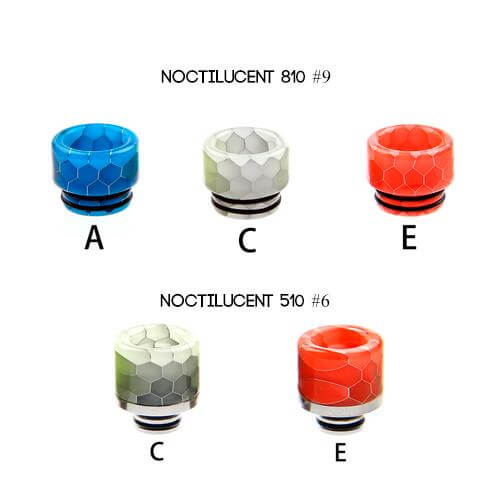 Noctilucent 510 / 810 Drip Tip