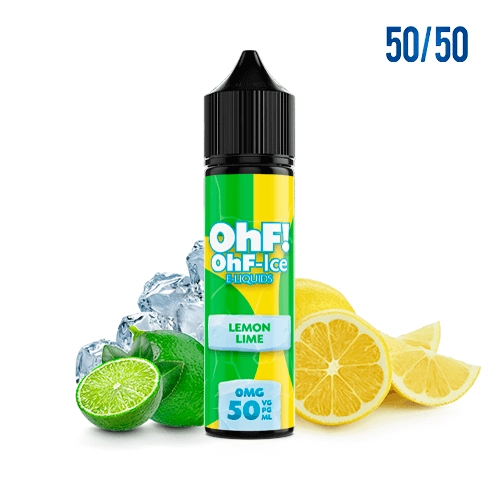 OHF Ice 50/50 Lemon Lime 50ml