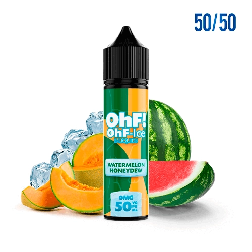 OHF Ice 50/50 Watermelon Honeydew 50ml