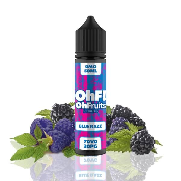 OhFruits E-Liquids Blue Razz 50ml