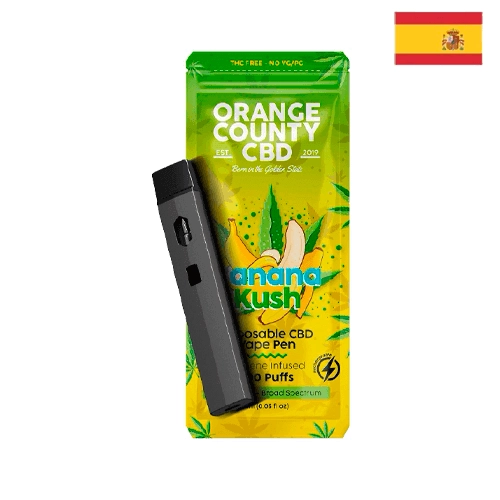 Orange County CBD Disposable Banana Kush (Spanish Version)