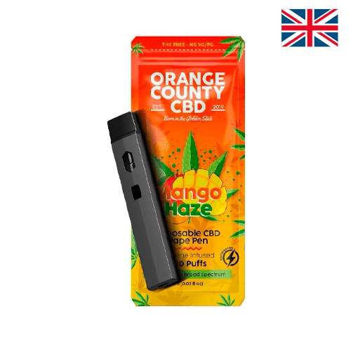 Orange County CBD Disposable Mango Haze (English Version)