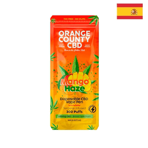 	Orange County CBD Disposable Mango Haze (Spanish Version)