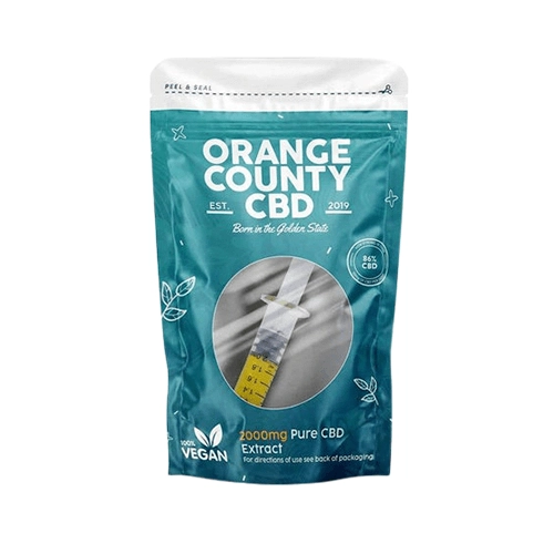 Orange County CBD Pure Extract 86% CBD (with Syringe) 2000mg