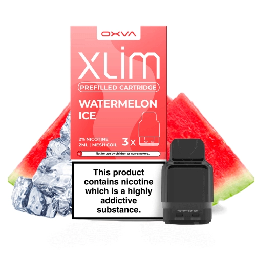 Oxva Xlim Prefilled Cartridge Watermelon Ice 20mg (Pack 3)