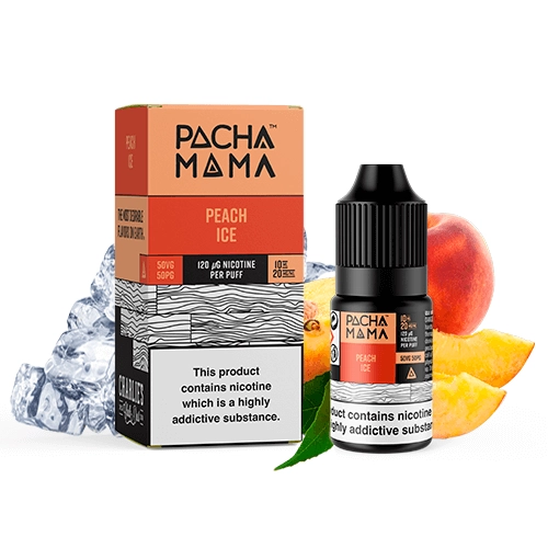 Pachamama Salts Peach Ice 10ml