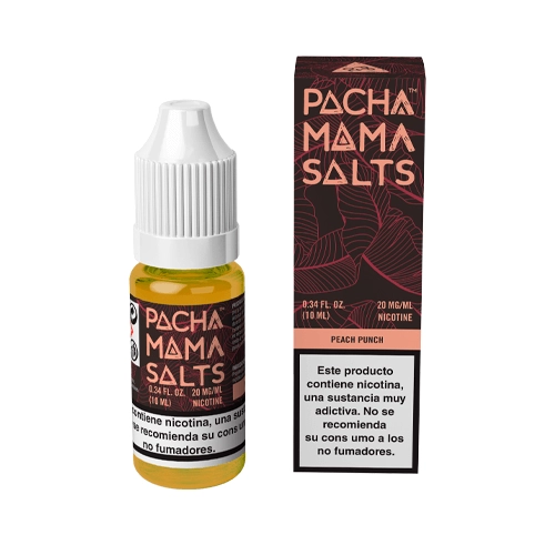 Pachamama Salts Peach Punch 10ml 