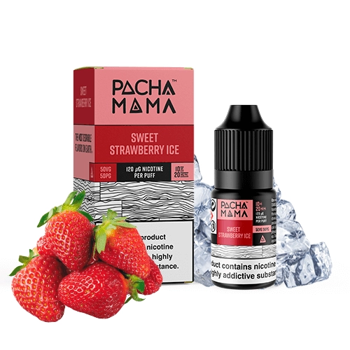 Pachamama Salts Sweet Strawberry Ice 10ml
