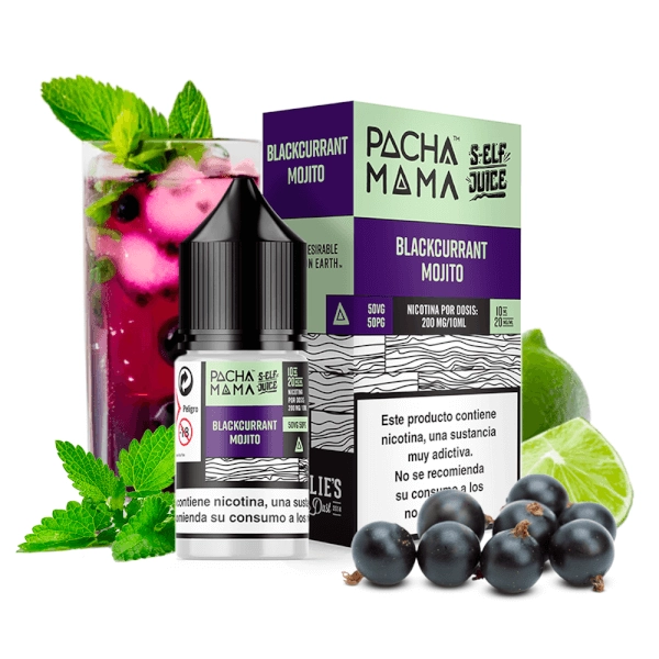 Pachamama Self Juice Salts Blackcurrant Mojito 10ml