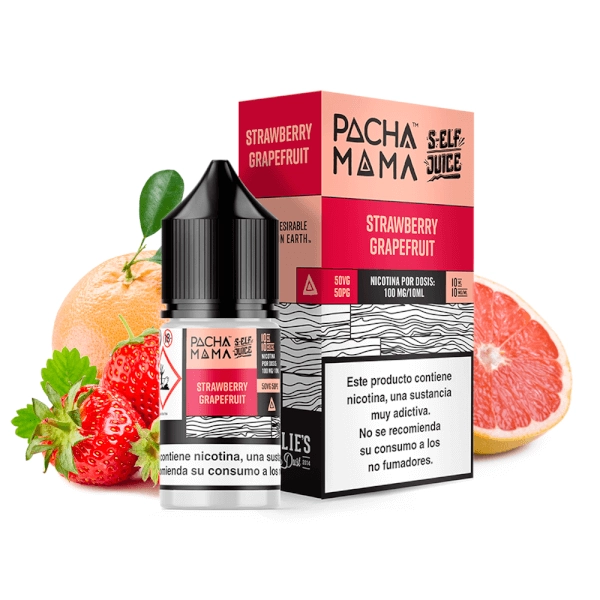 Pachamama Self Juice Salts Strawberry Grapefruit 10ml