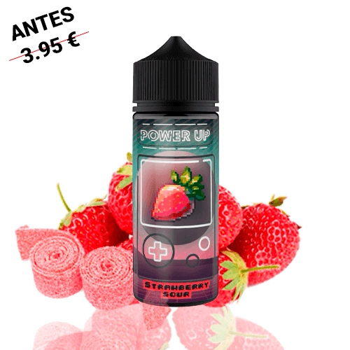 Power Up Strawberry Sour 100ml 