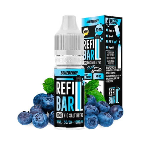 Refill Bar Salts Blueberry 10mg