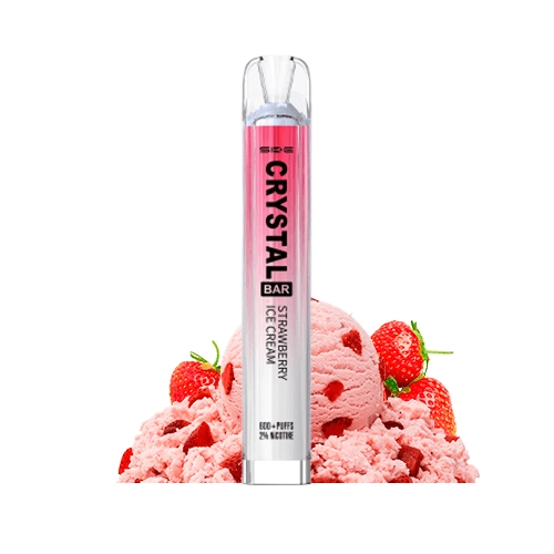 Ske Disposable Crystal Bar Strawberry ice Cream 20mg