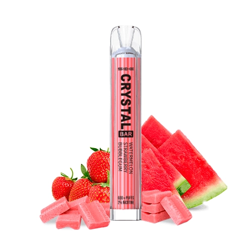 Ske Disposable Crystal Bar Watermelon Strawberry Bubblegum 20mg