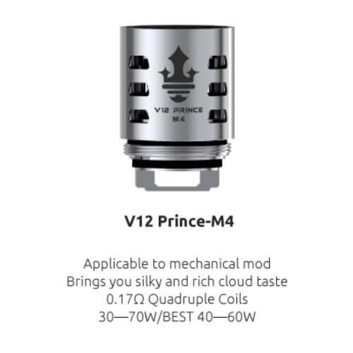 Smok TFV12 Prince M4 0.17ohm Coil (Pack 3)