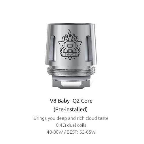 Smok TFV8 V8 Baby-Q2 Coil (0.4ohm) (Pack 5)