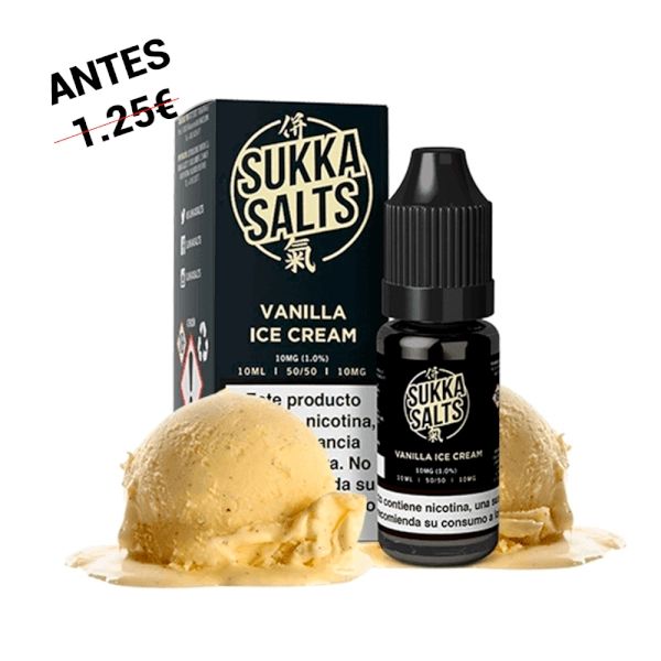 Sukka Black Salts Vanilla Ice Cream 10ml