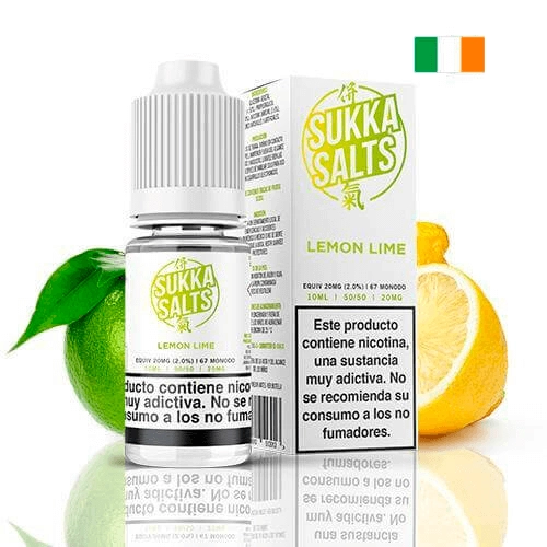 Sukka Salts Lemon Lime 10ml (Exclusive Ireland)