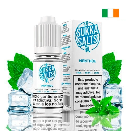 Sukka Salts Menthol 10ml (Exclusive Ireland)