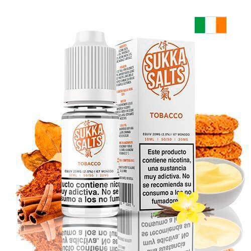 Sukka Salts Tobacco 10ml (Exclusive Ireland)