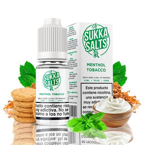Sukka Salts Tobacco Menthol 10ml